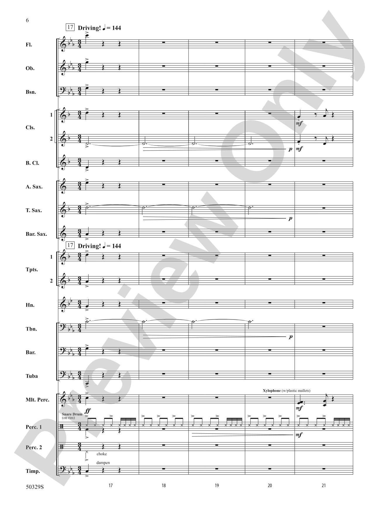 Conquering the Nemesis: Score
