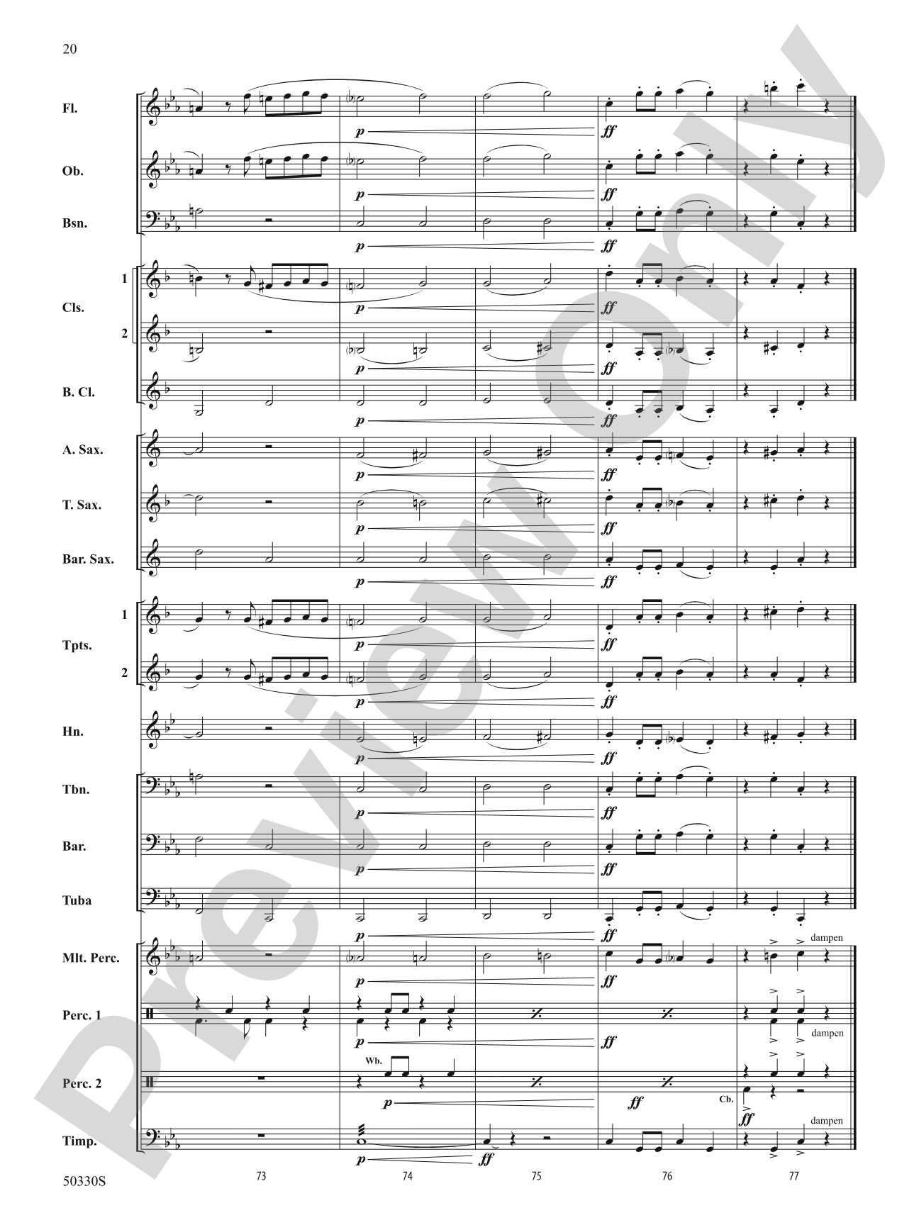 Zombie Rock: Concert Band Conductor Score & Parts