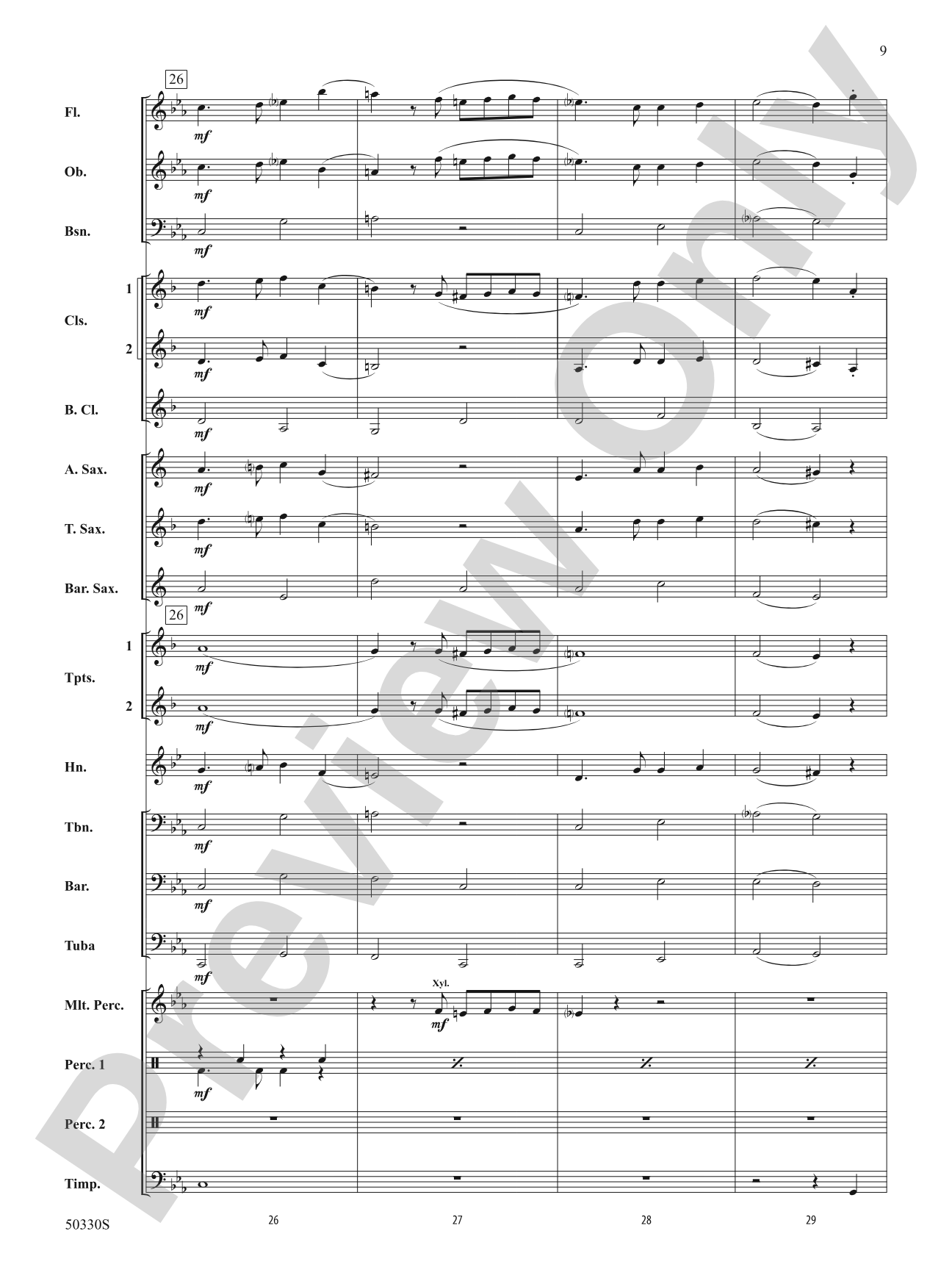 Zombie Rock: Concert Band Conductor Score & Parts