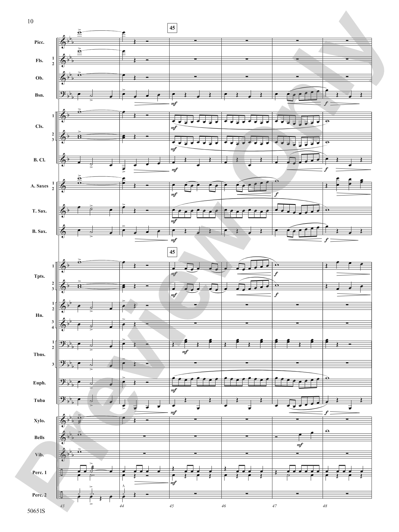 The Wild One!: Concert Band Conductor Score & Parts