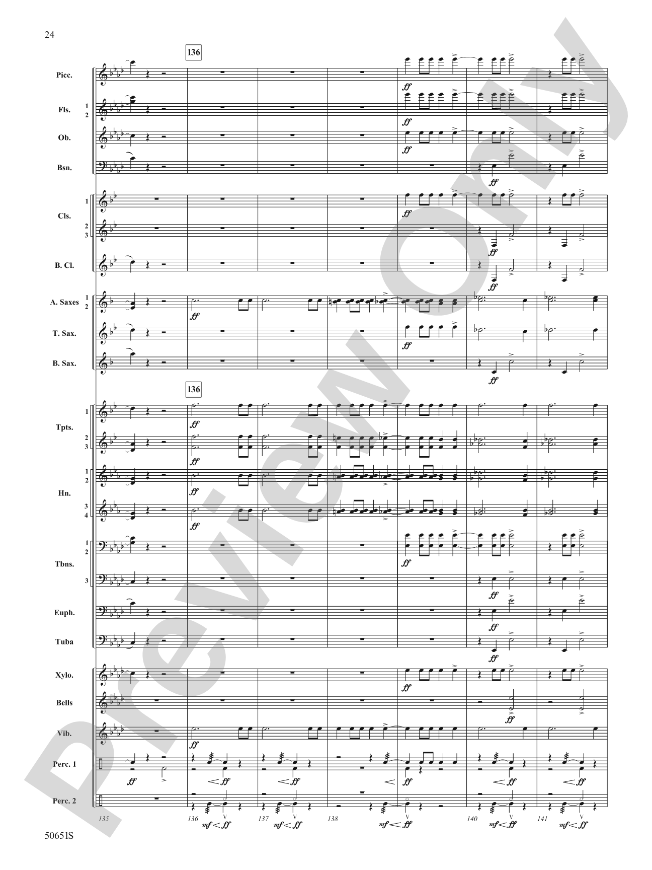 The Wild One!: Concert Band Conductor Score & Parts