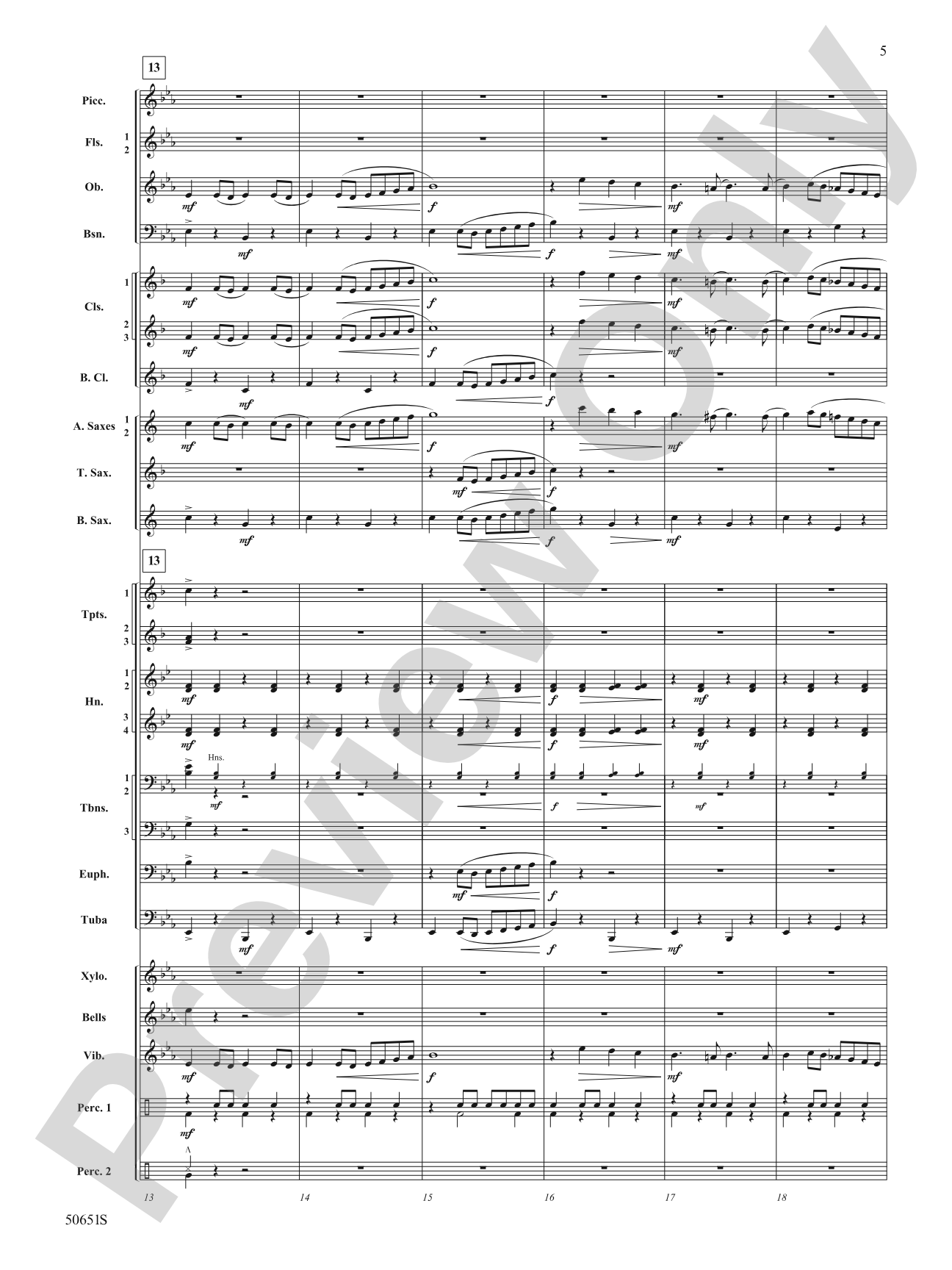 The Wild One!: Concert Band Conductor Score & Parts