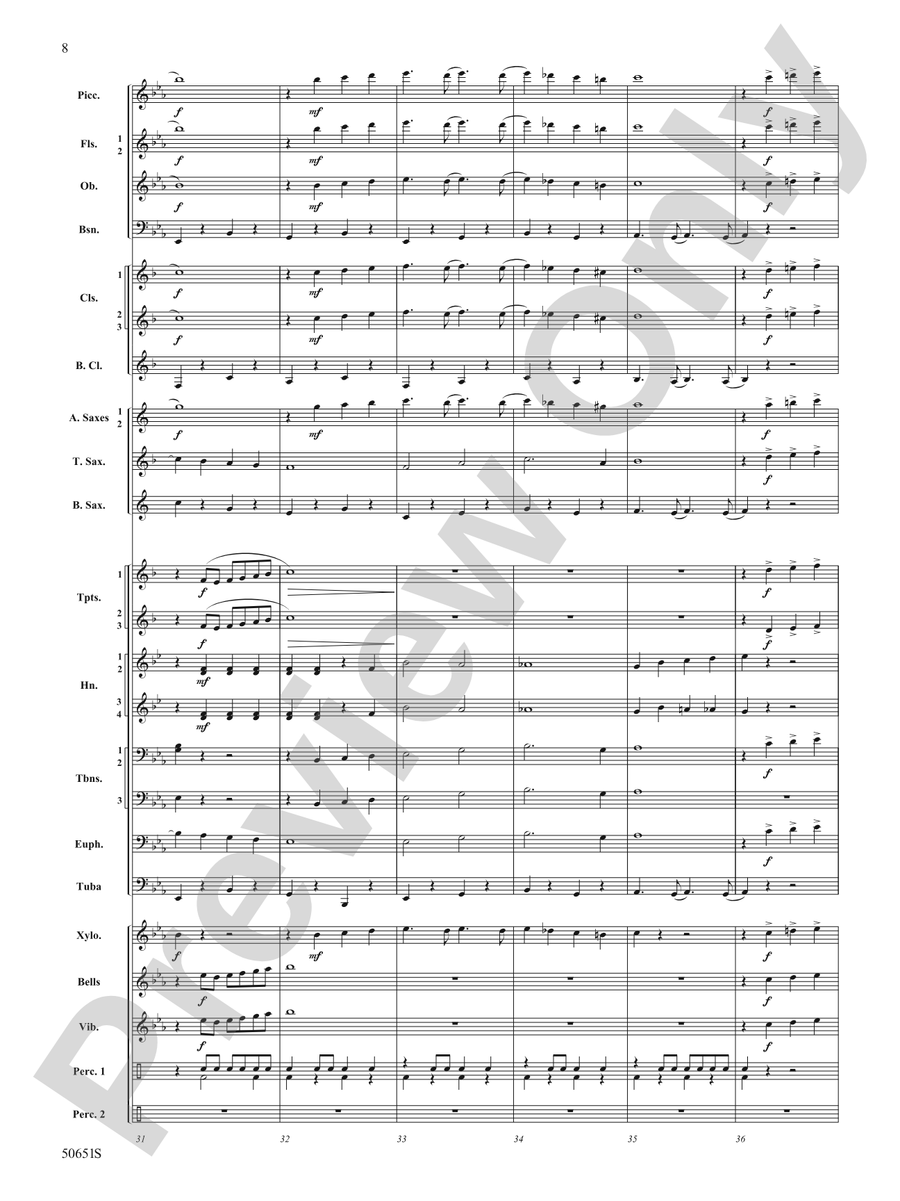 The Wild One!: Concert Band Conductor Score & Parts