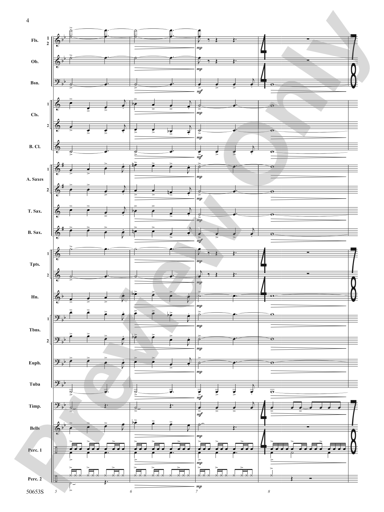 A Centennial Celebration: Concert Band Conductor Score & Parts