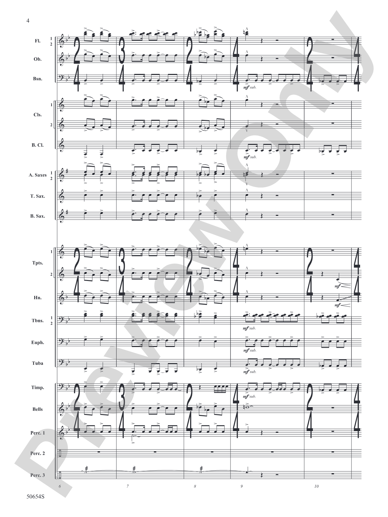 The Wolves of Alaska: Concert Band Conductor Score & Parts