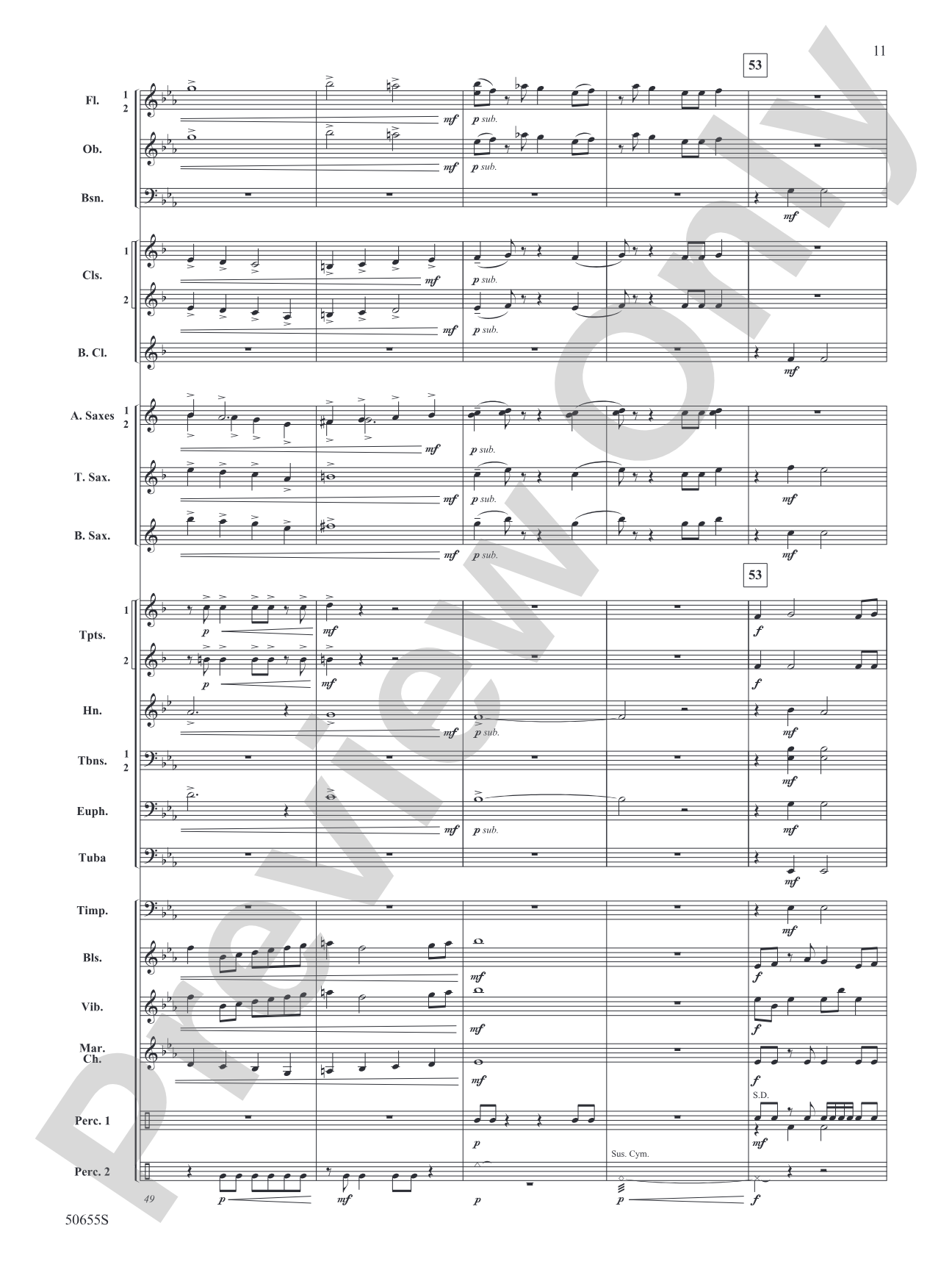 Leading Light: Concert Band Conductor Score & Parts