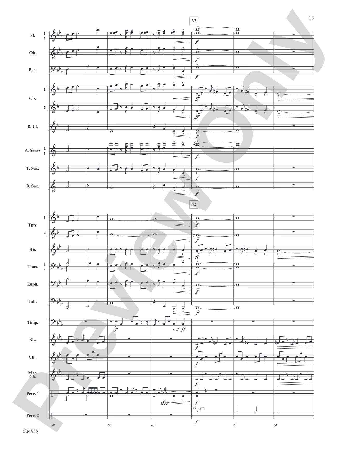 Leading Light: Concert Band Conductor Score & Parts