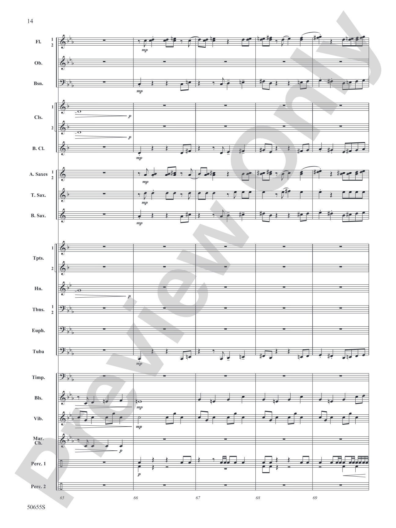 Leading Light: Concert Band Conductor Score & Parts