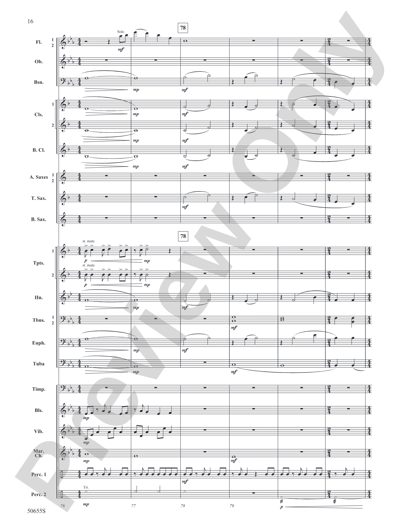 Leading Light: Concert Band Conductor Score & Parts