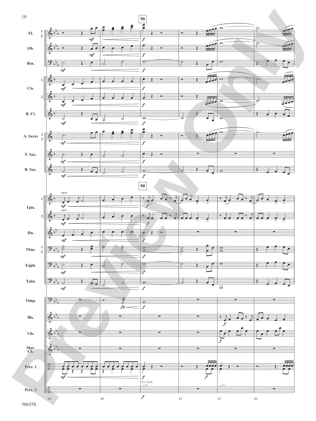 Leading Light: Concert Band Conductor Score & Parts