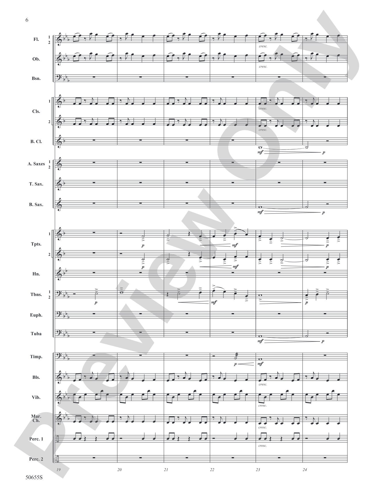 Leading Light: Concert Band Conductor Score & Parts