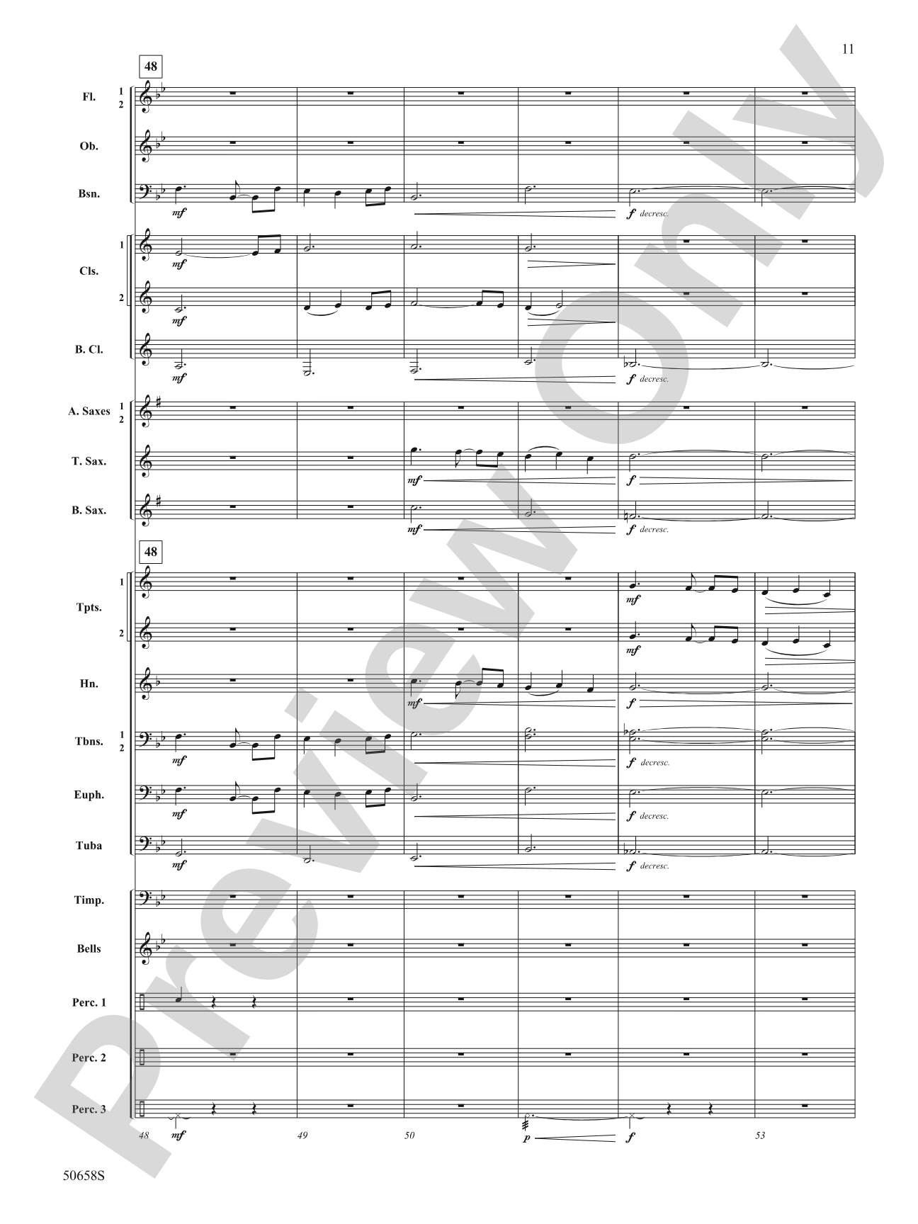 Inspiration Fanfare: Concert Band Conductor Score & Parts