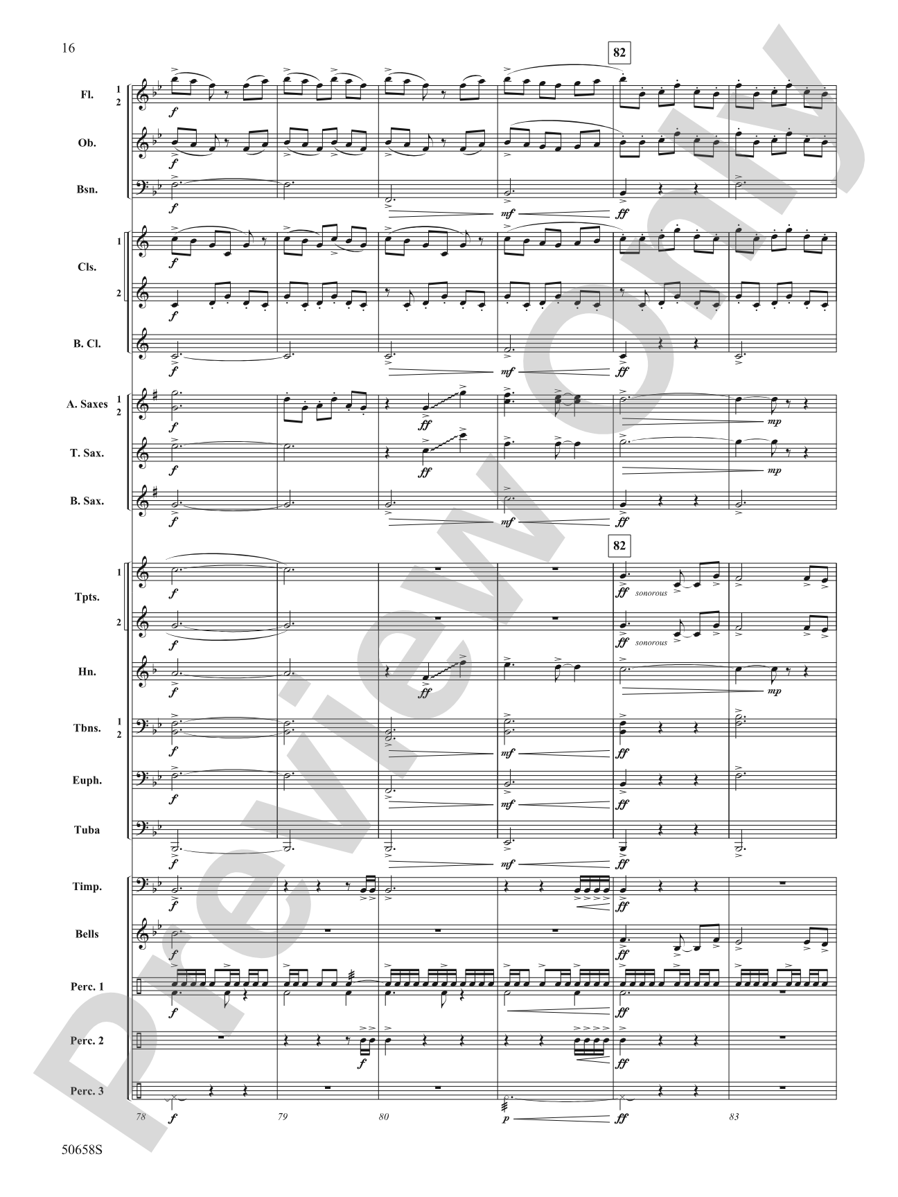 Inspiration Fanfare: Concert Band Conductor Score & Parts