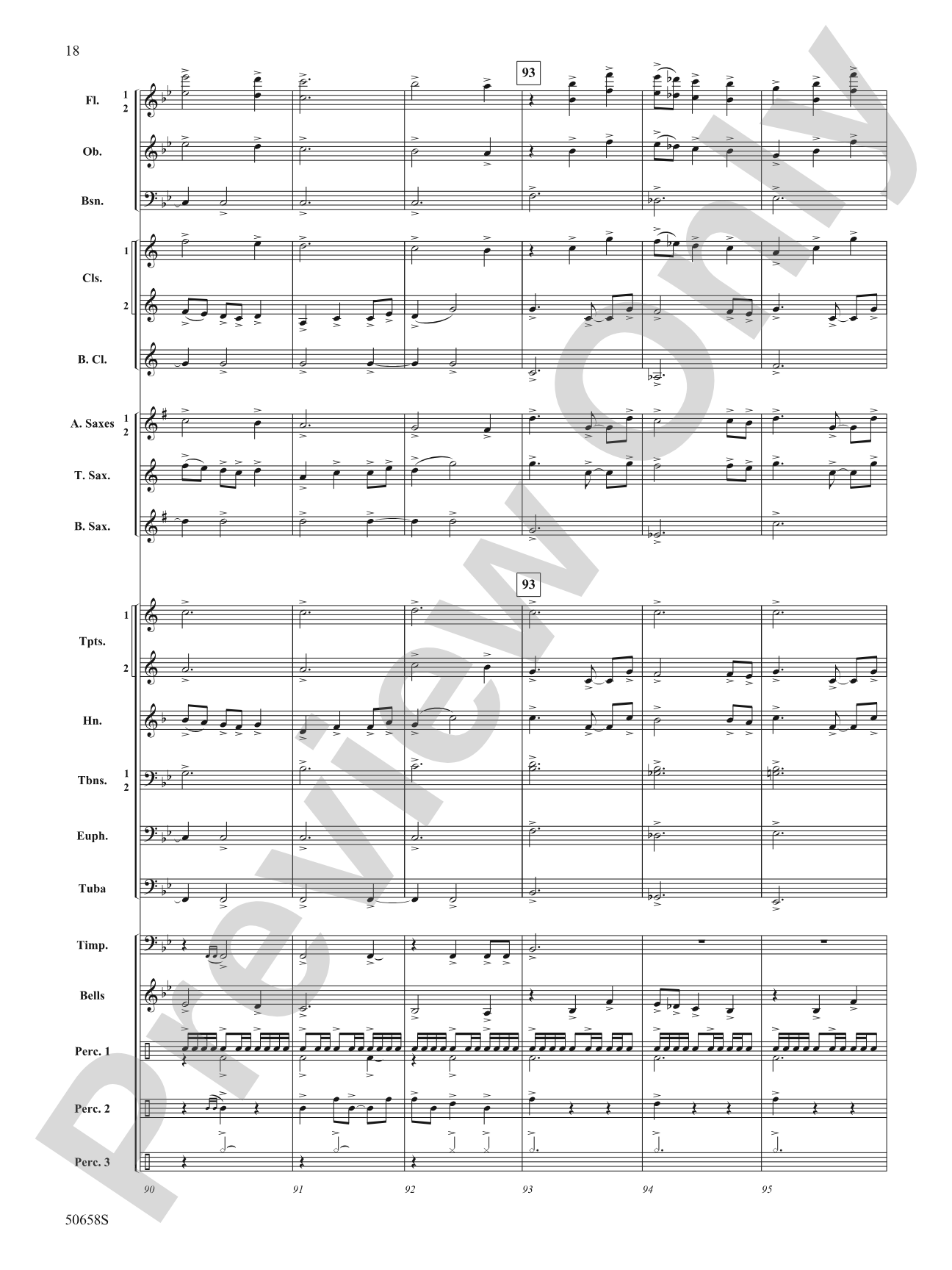 Inspiration Fanfare: Concert Band Conductor Score & Parts