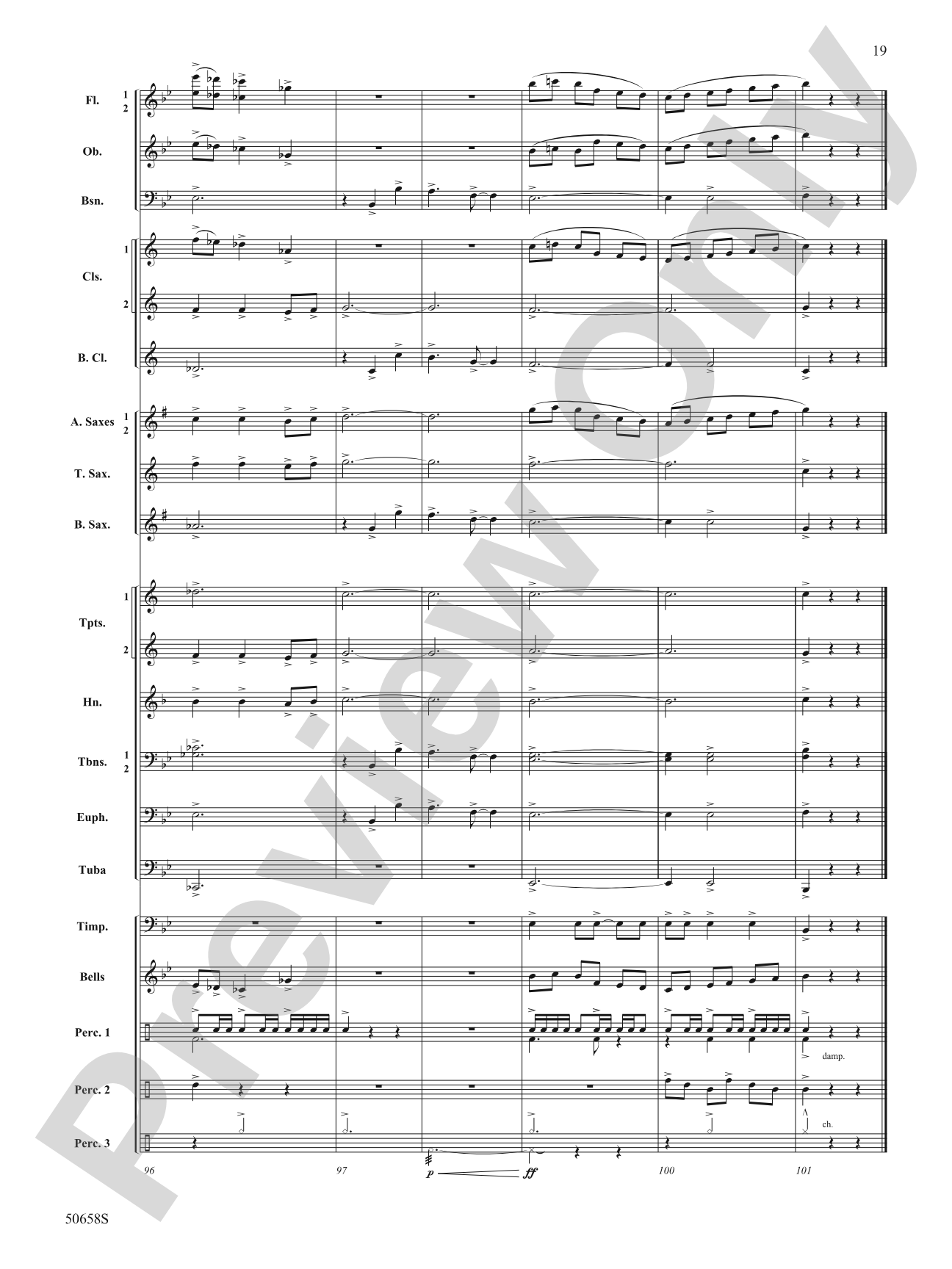 Inspiration Fanfare: Concert Band Conductor Score & Parts