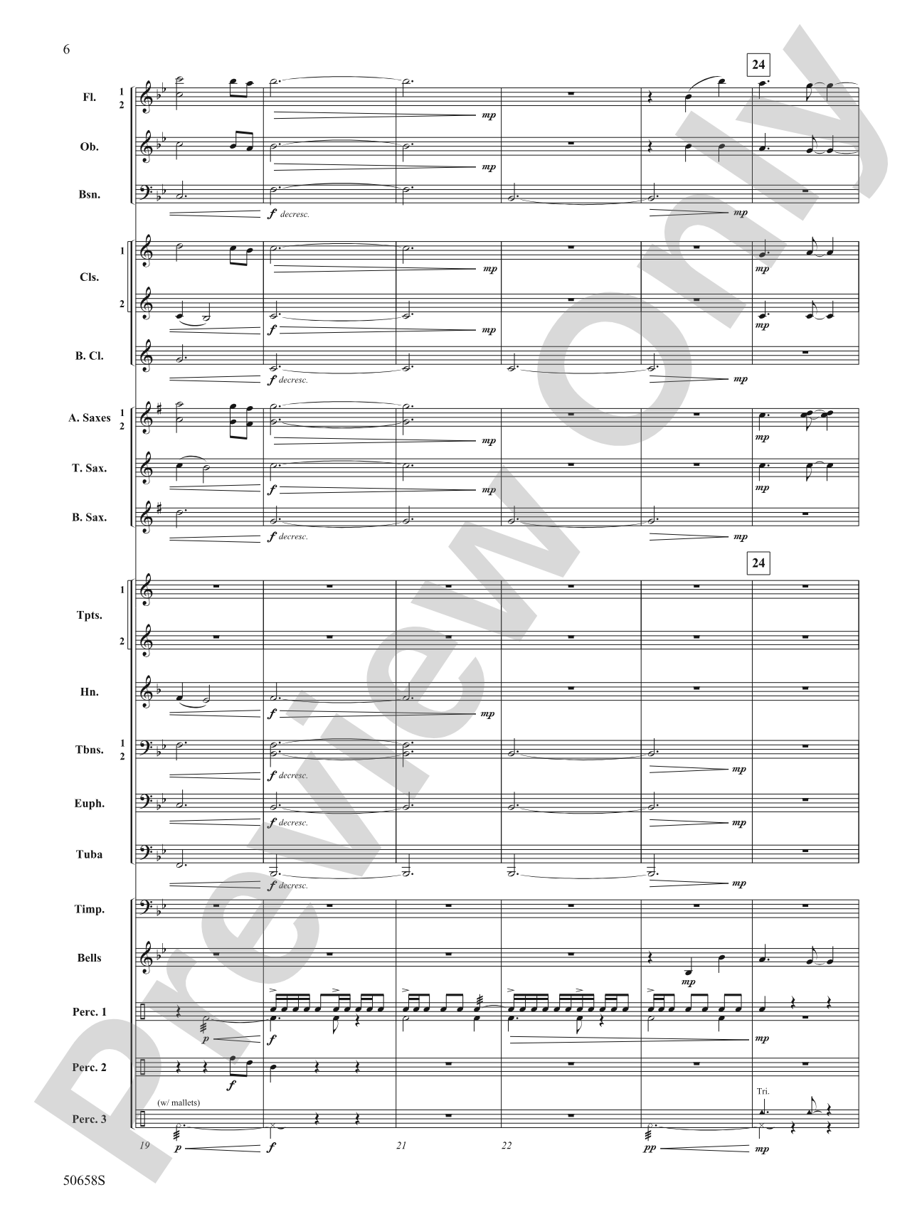 Inspiration Fanfare: Concert Band Conductor Score & Parts