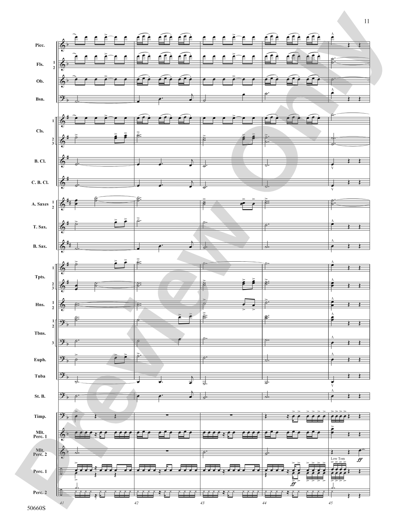 Rapture: Concert Band Conductor Score & Parts