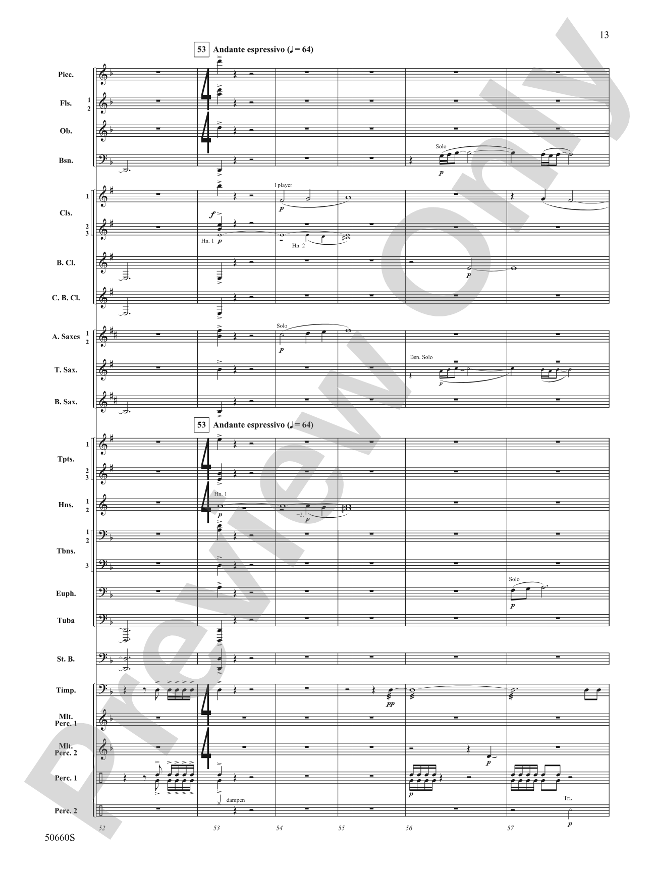 Rapture: Concert Band Conductor Score & Parts