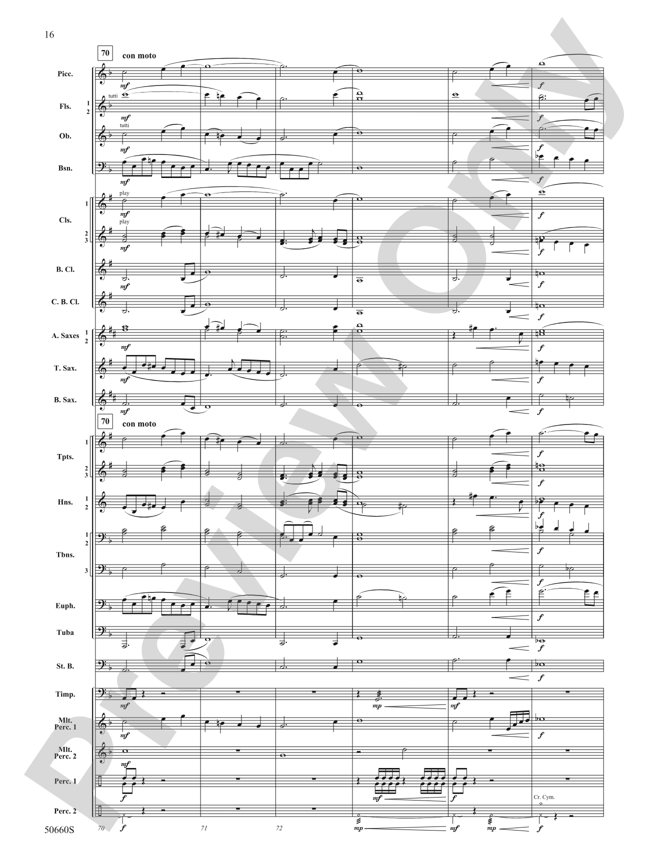 Rapture: Concert Band Conductor Score & Parts