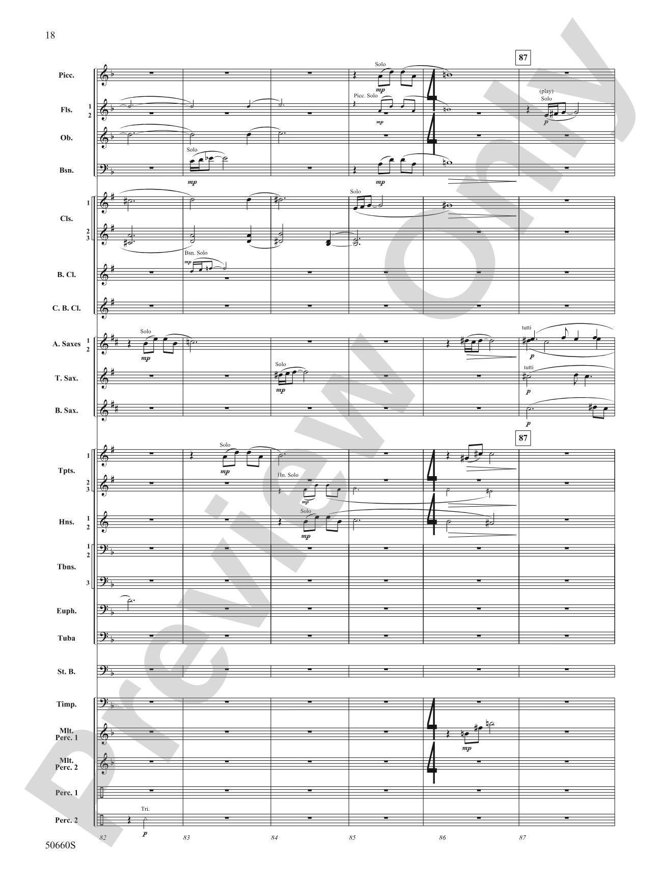 Rapture: Concert Band Conductor Score & Parts