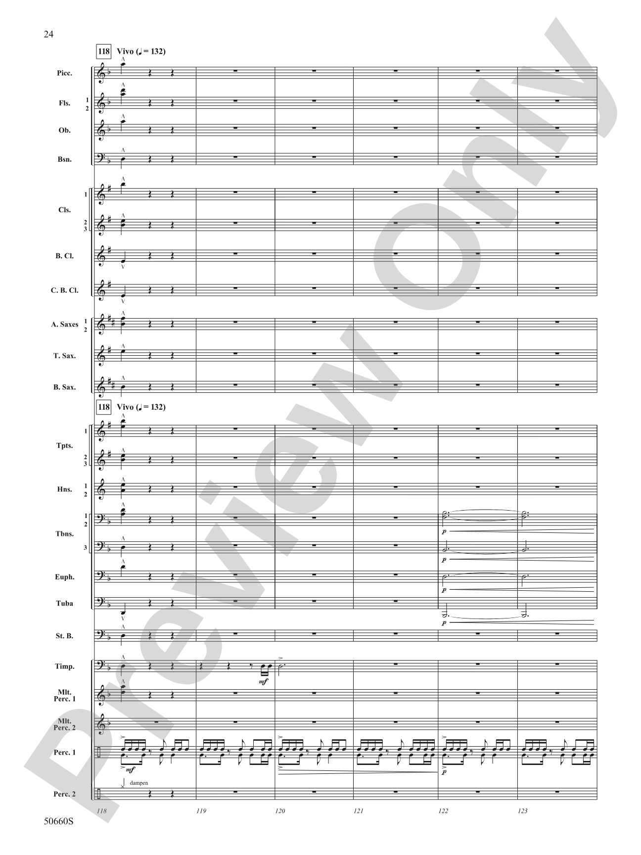 Rapture: Concert Band Conductor Score & Parts