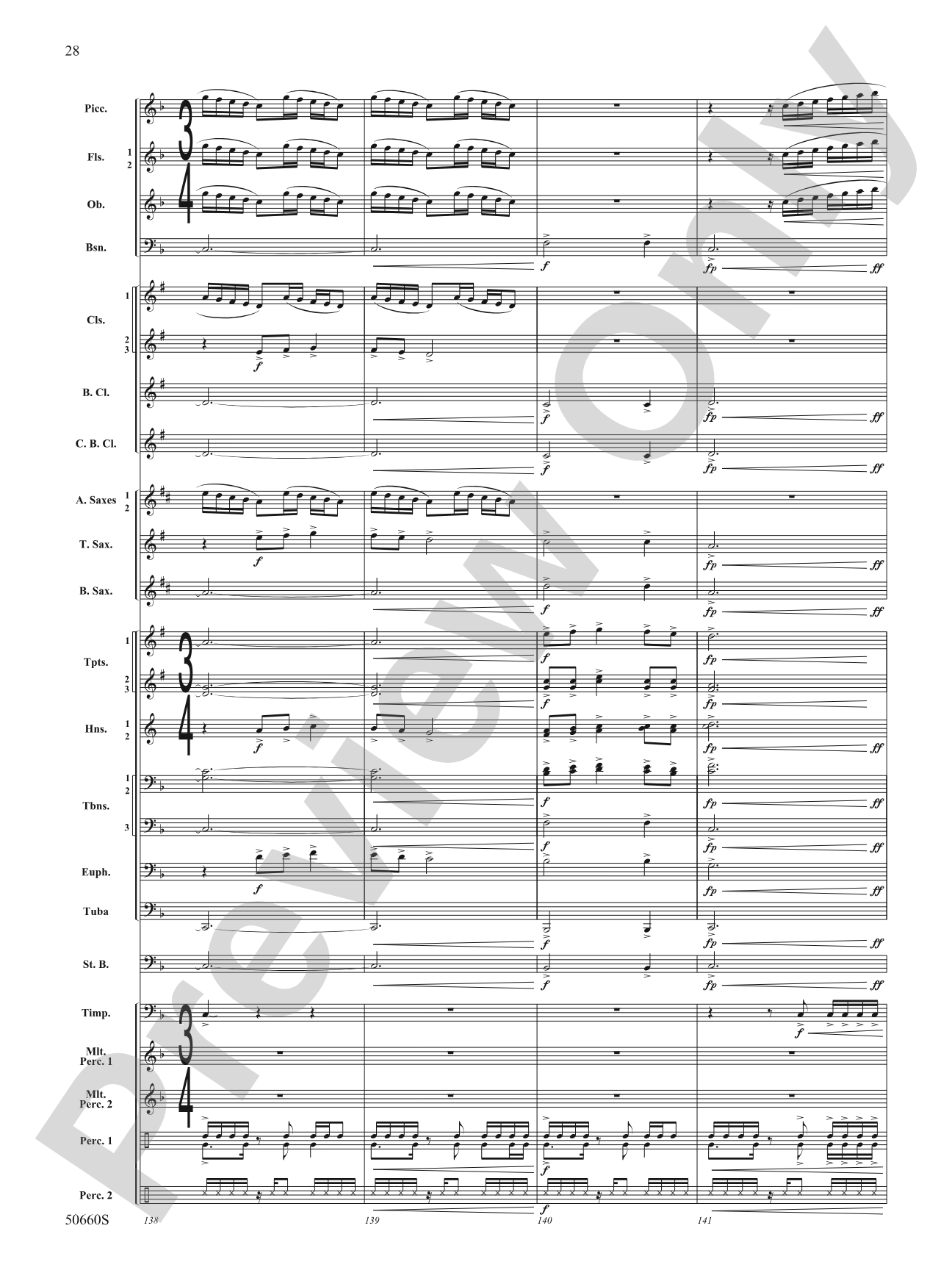 Rapture: Concert Band Conductor Score & Parts