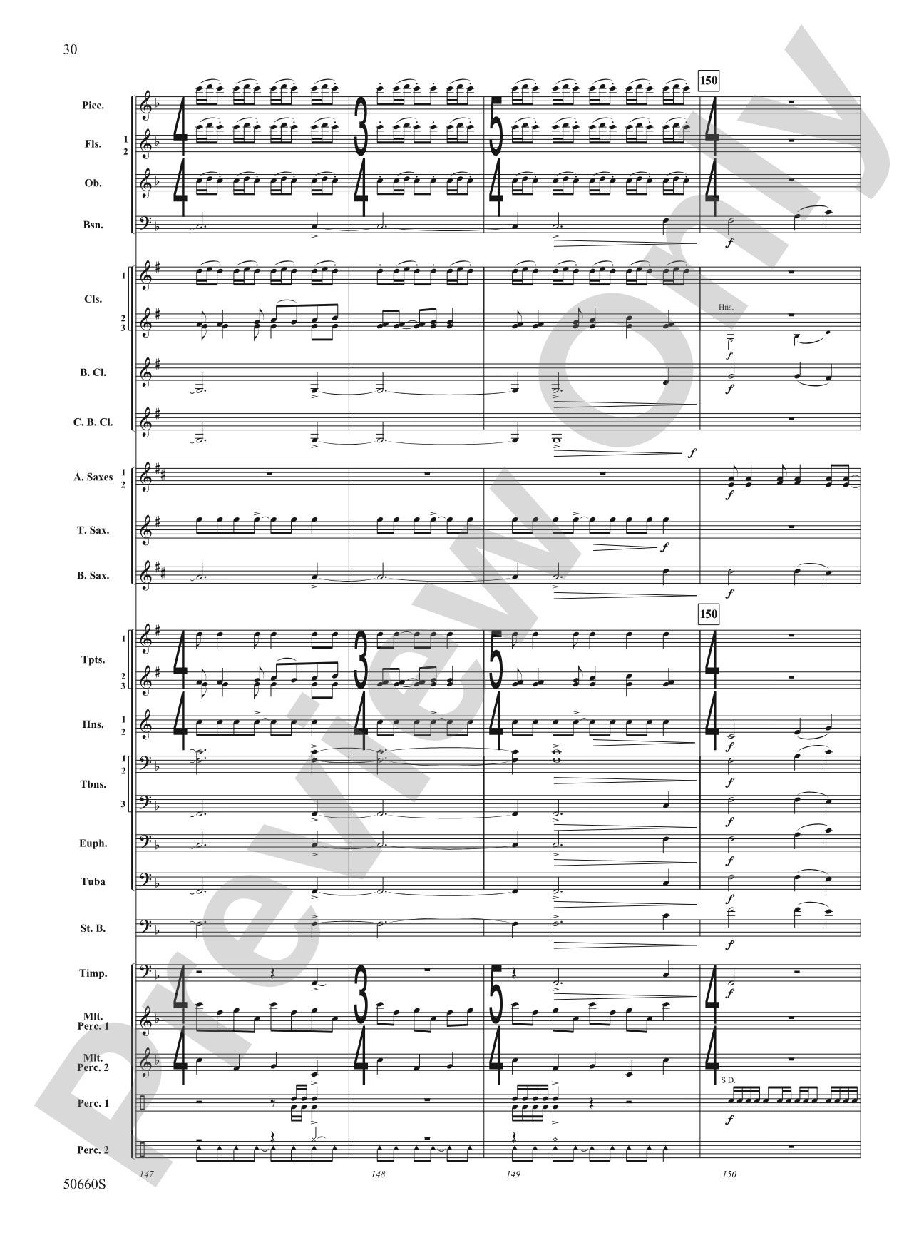 Rapture: Concert Band Conductor Score & Parts
