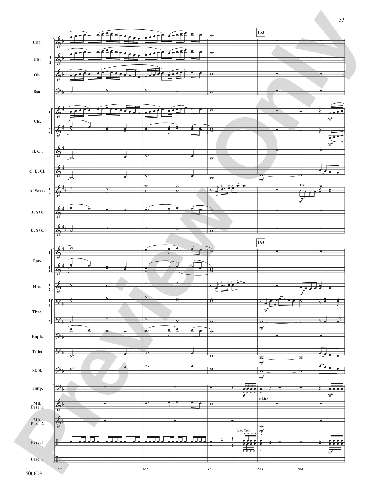Rapture: Concert Band Conductor Score & Parts