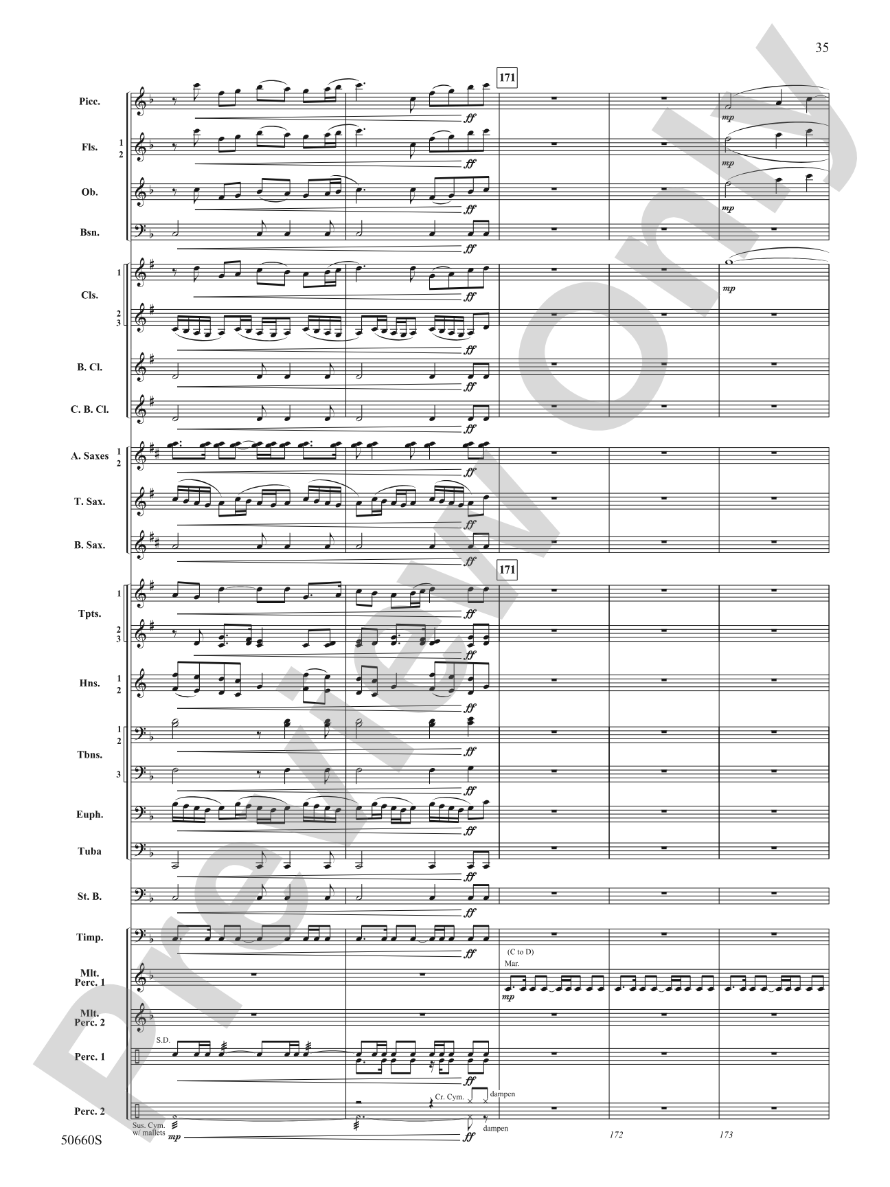 Rapture: Concert Band Conductor Score & Parts