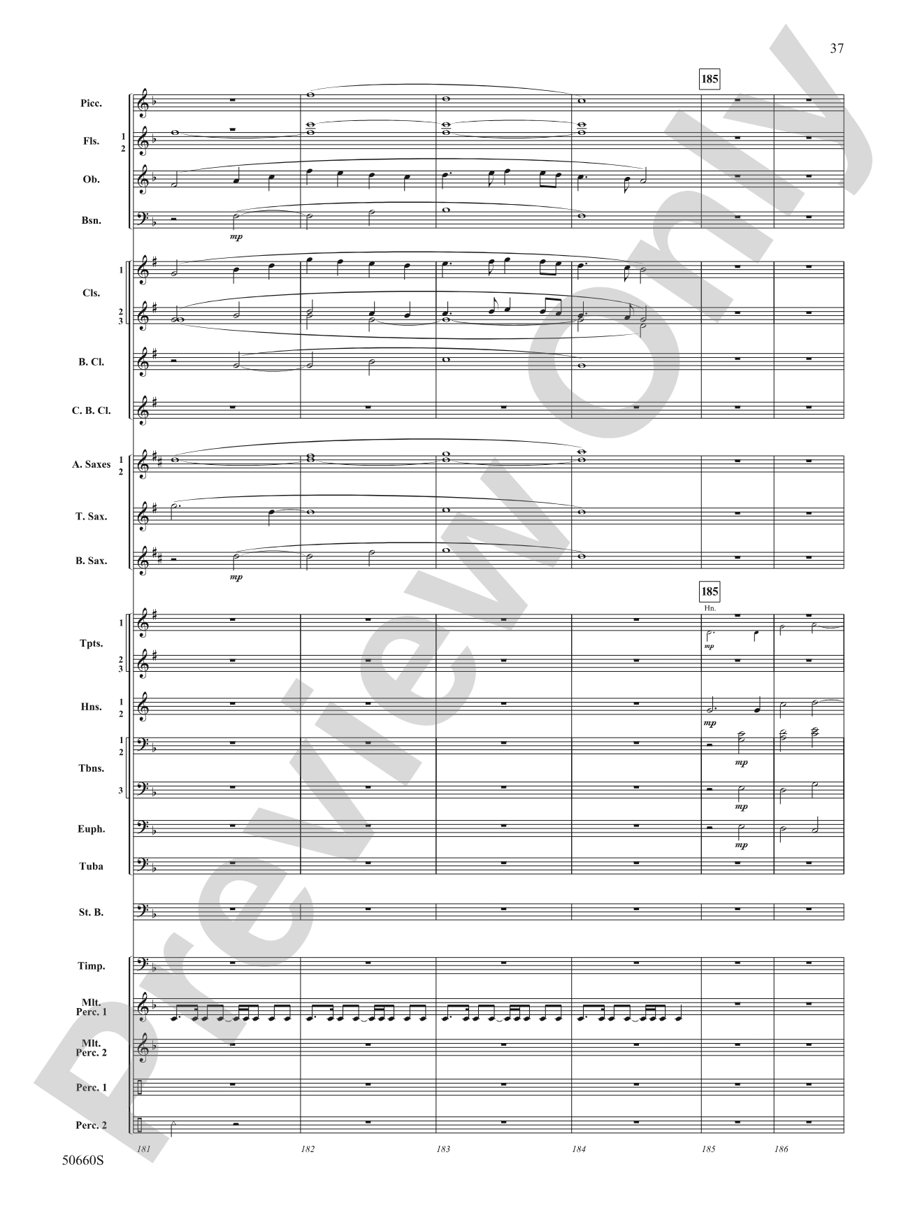 Rapture: Concert Band Conductor Score & Parts