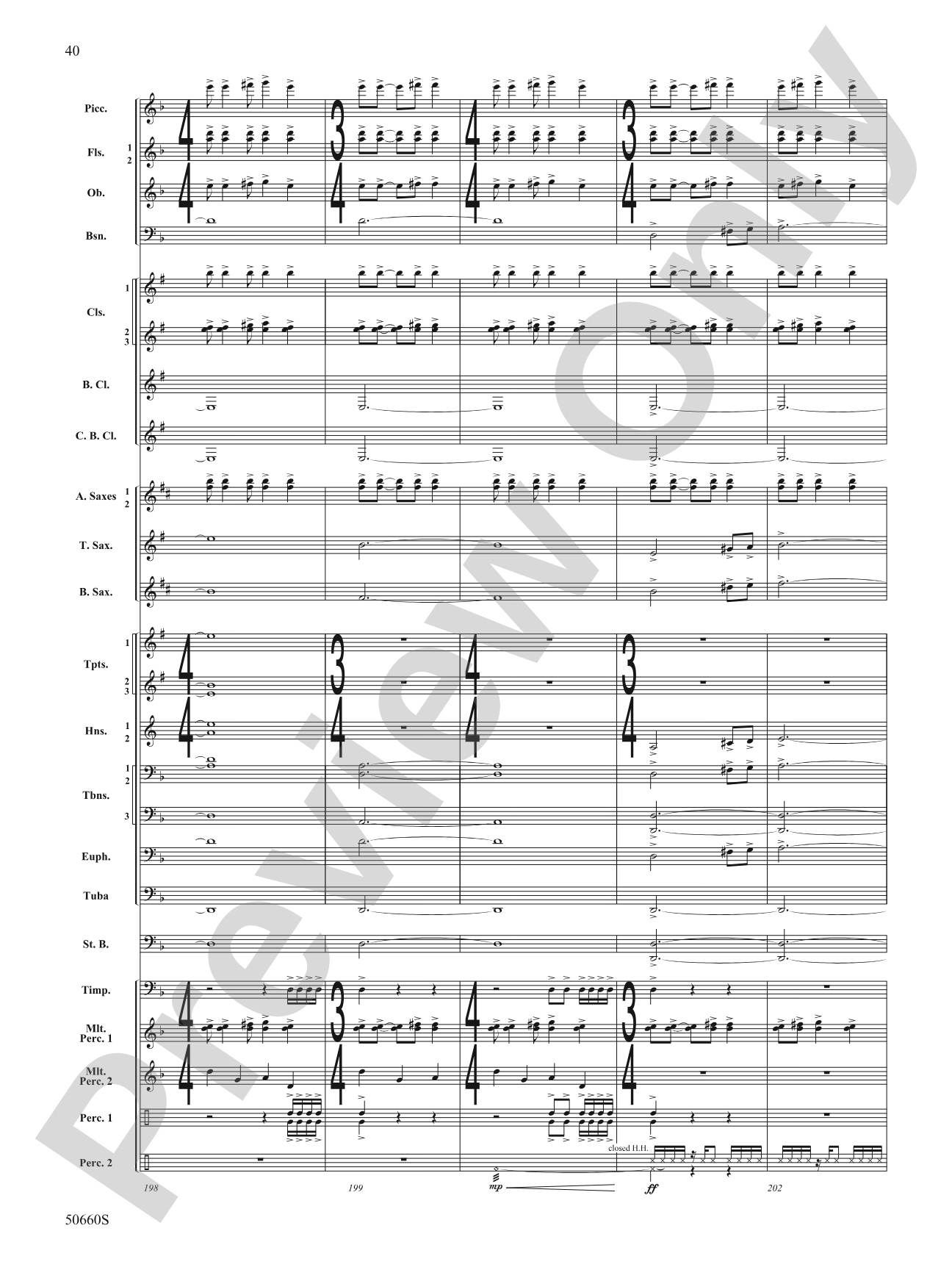 Rapture: Concert Band Conductor Score & Parts