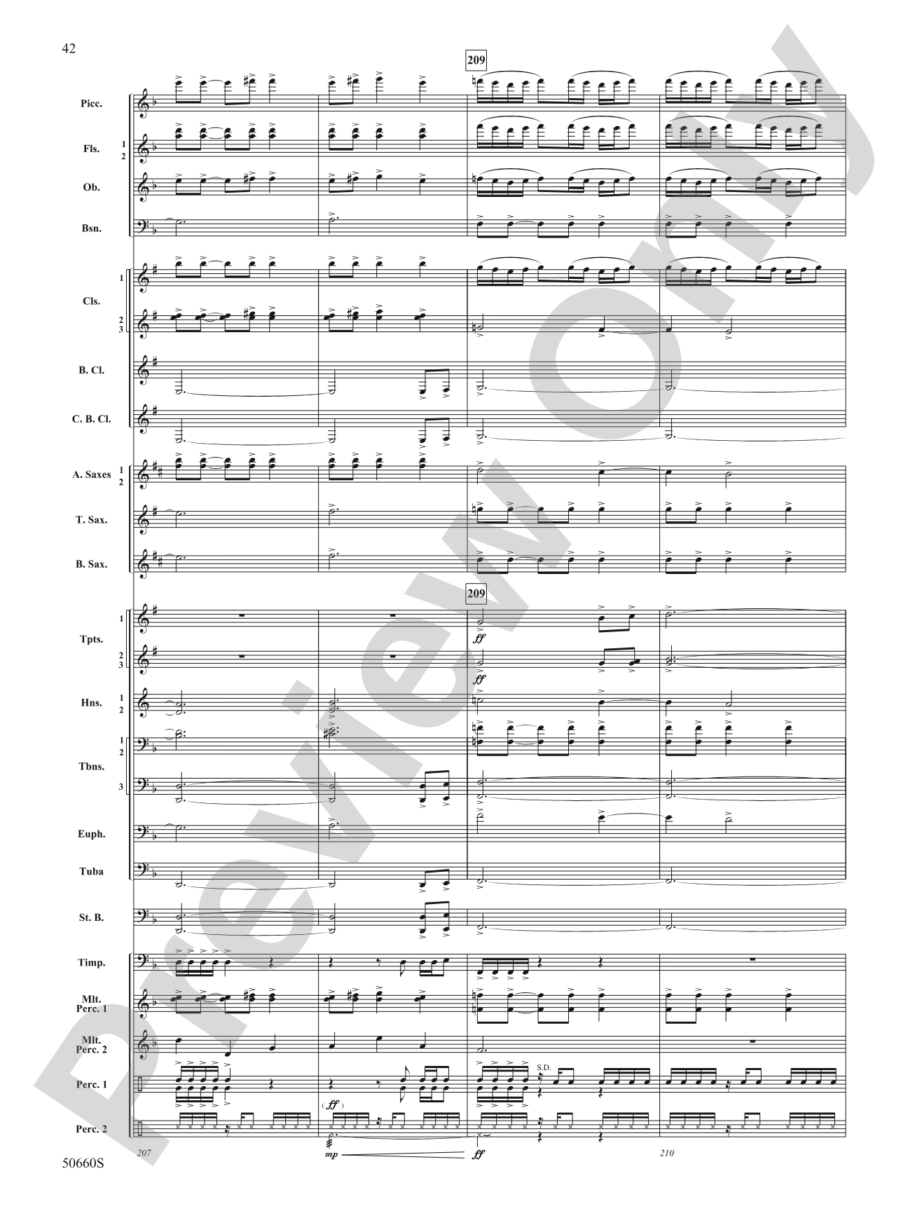 Rapture: Concert Band Conductor Score & Parts
