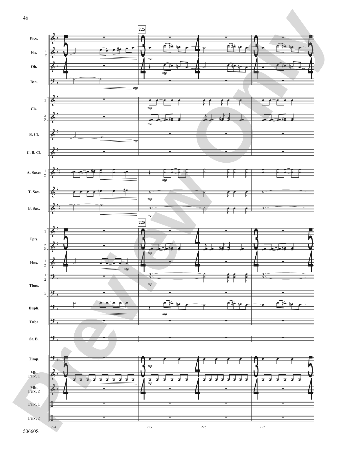 Rapture: Concert Band Conductor Score & Parts