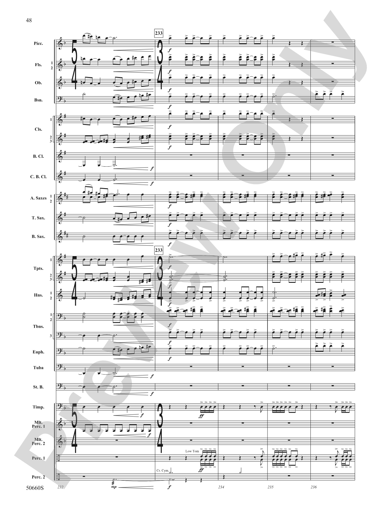 Rapture: Concert Band Conductor Score & Parts