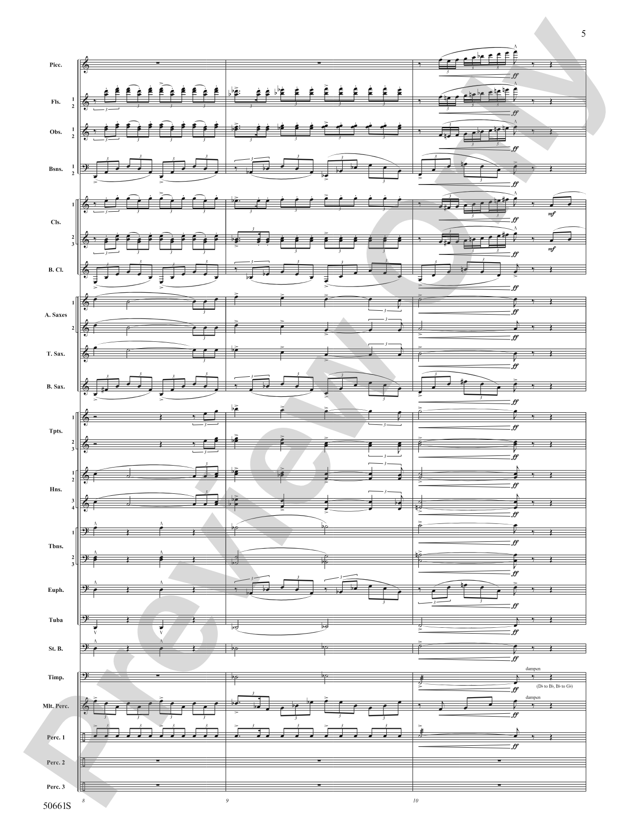 Sailing with Whales: Concert Band Conductor Score & Parts