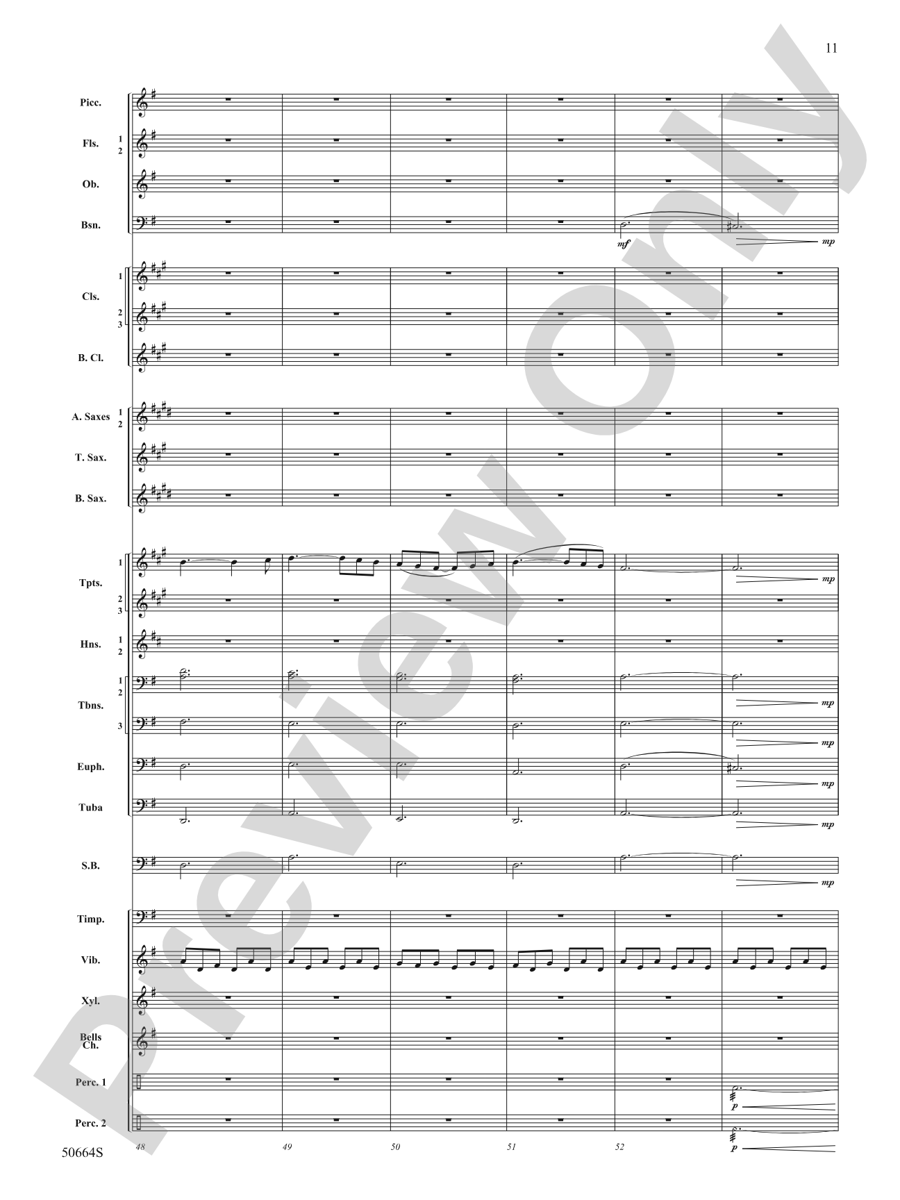 Orbital: Concert Band Conductor Score & Parts