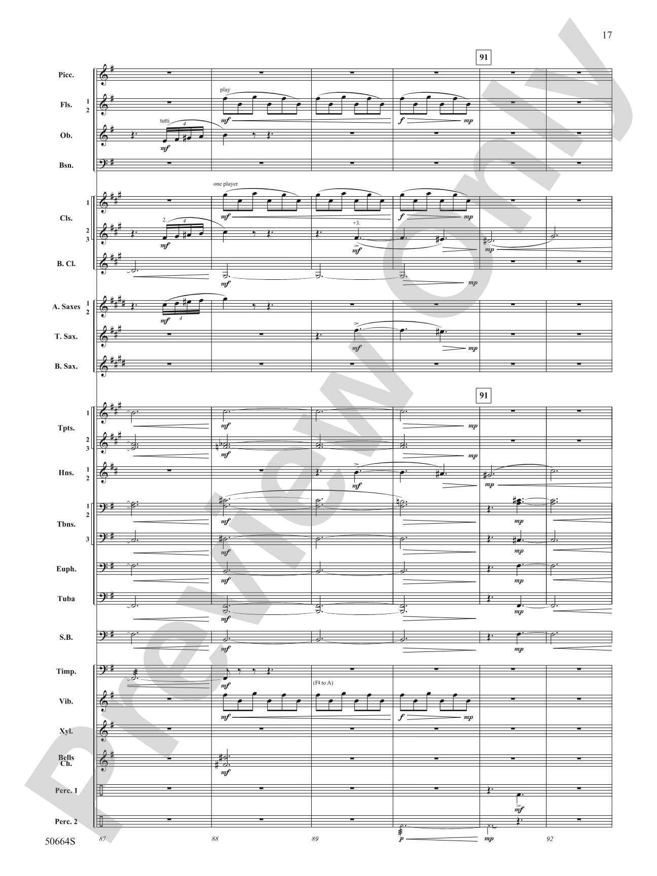 Orbital: Concert Band Conductor Score & Parts