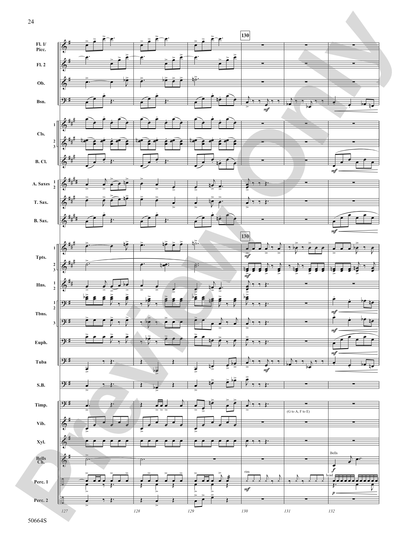 Orbital: Concert Band Conductor Score & Parts