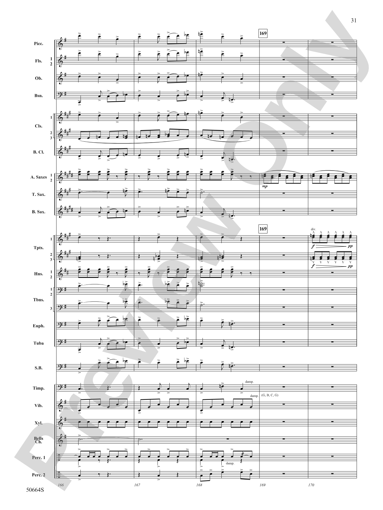 Orbital: Concert Band Conductor Score & Parts