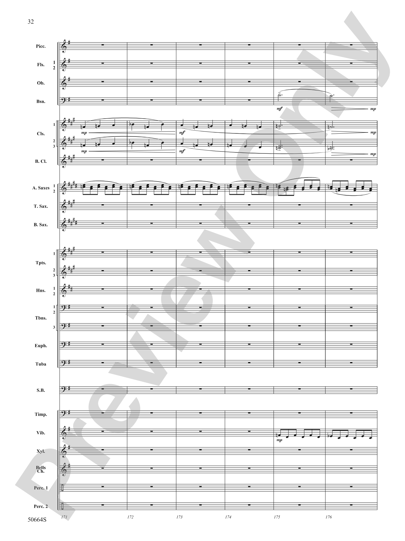 Orbital: Concert Band Conductor Score & Parts