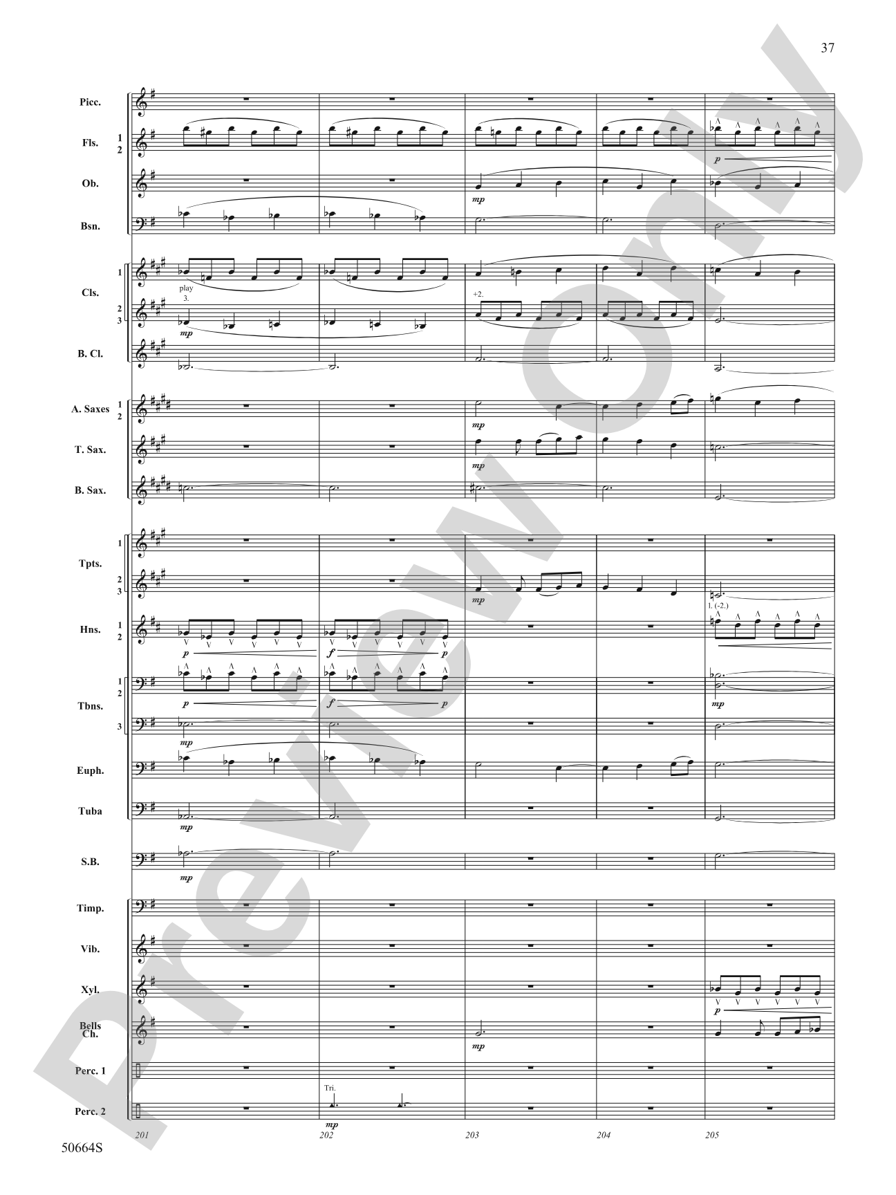 Orbital: Concert Band Conductor Score & Parts