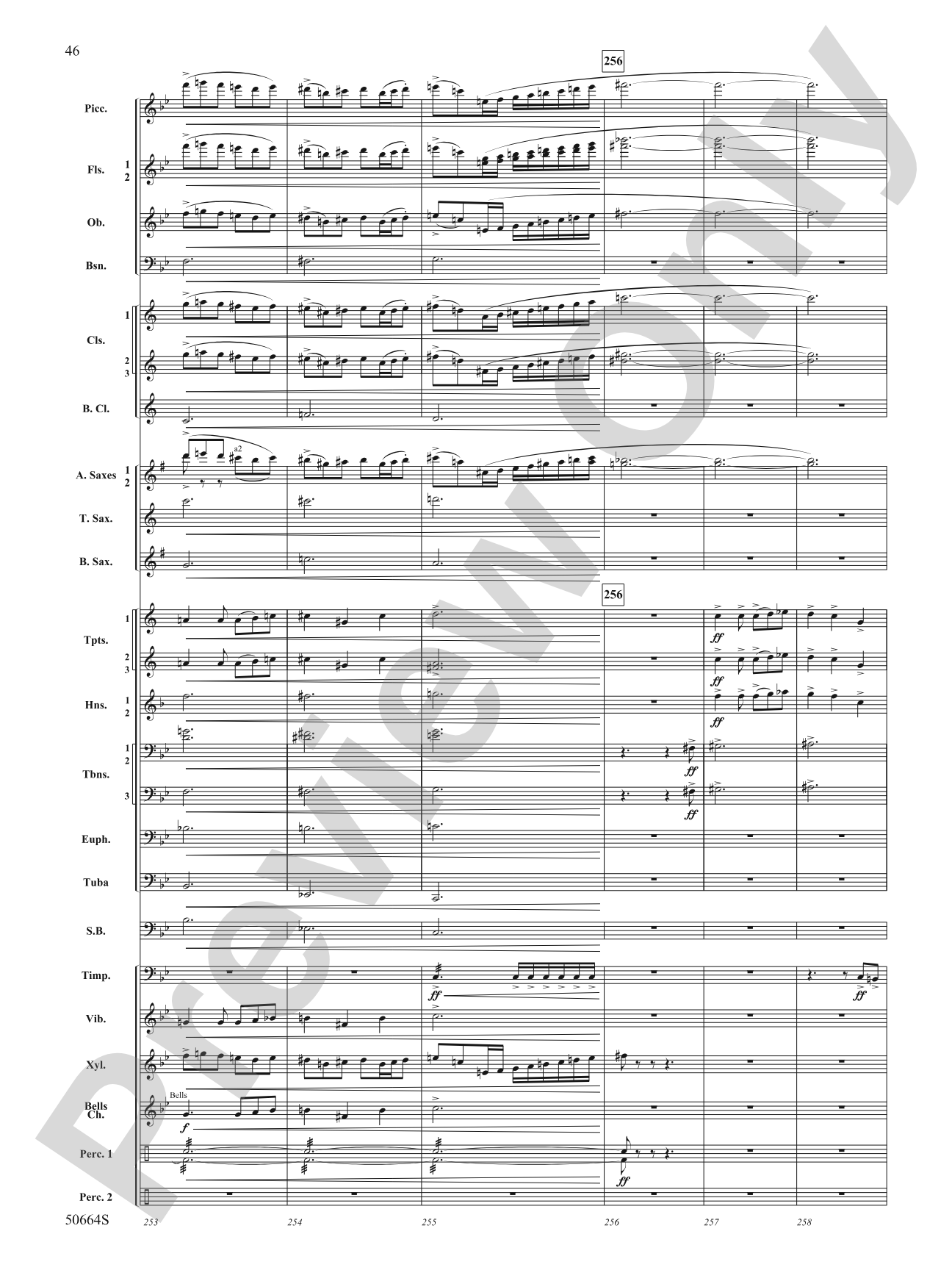 Orbital: Concert Band Conductor Score & Parts