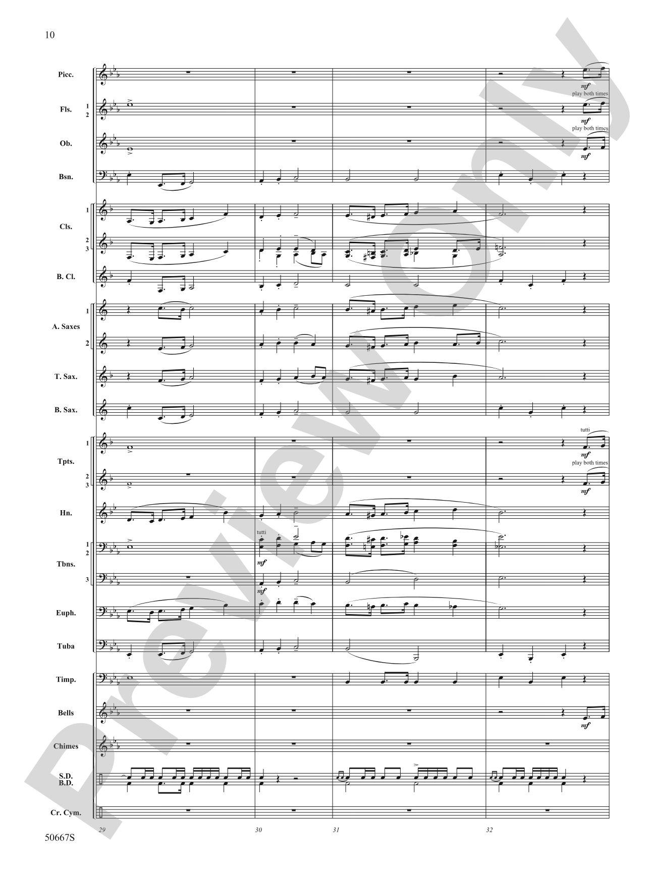 Keystone: Concert Band Conductor Score & Parts