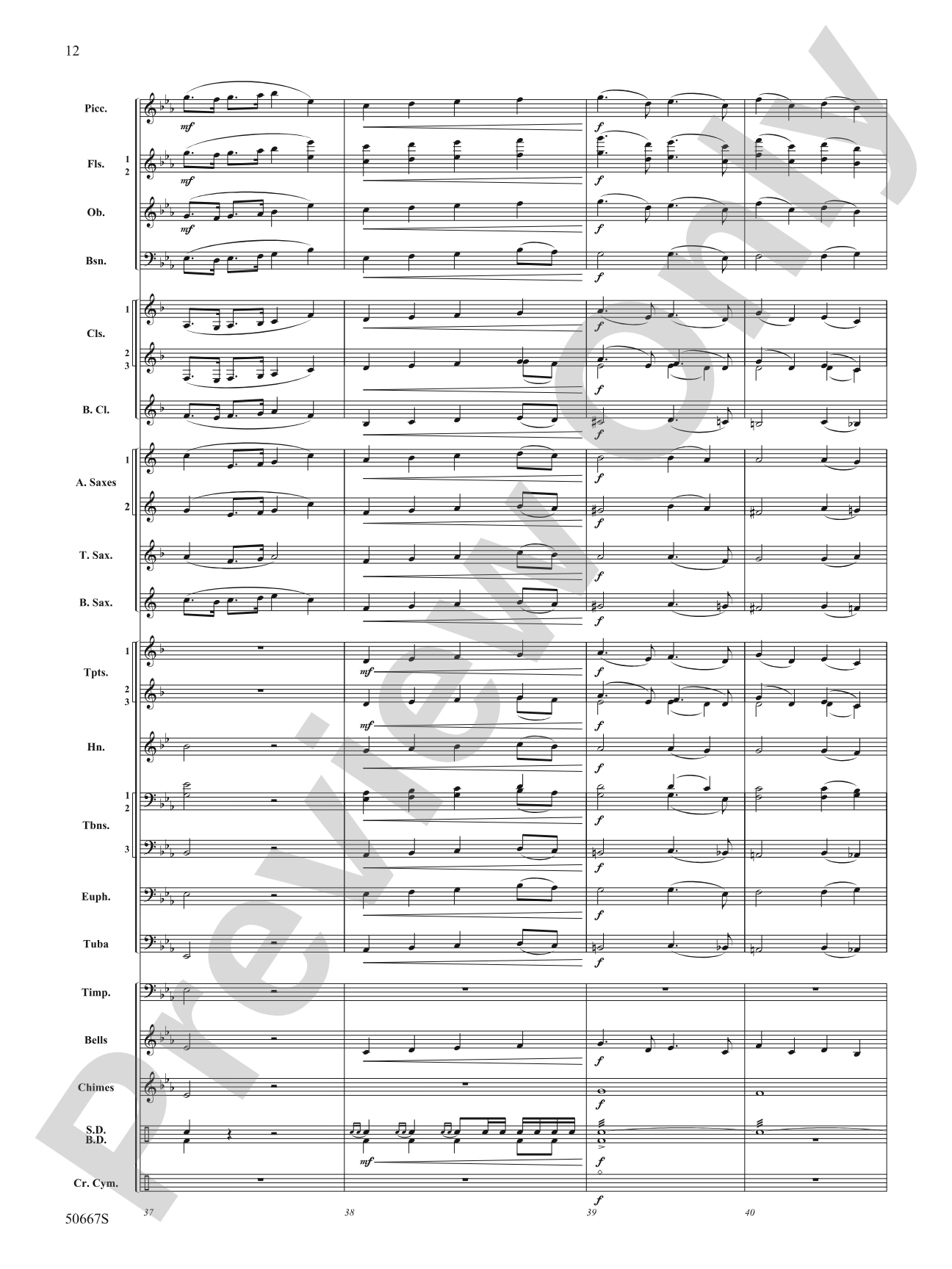 Keystone: Concert Band Conductor Score & Parts