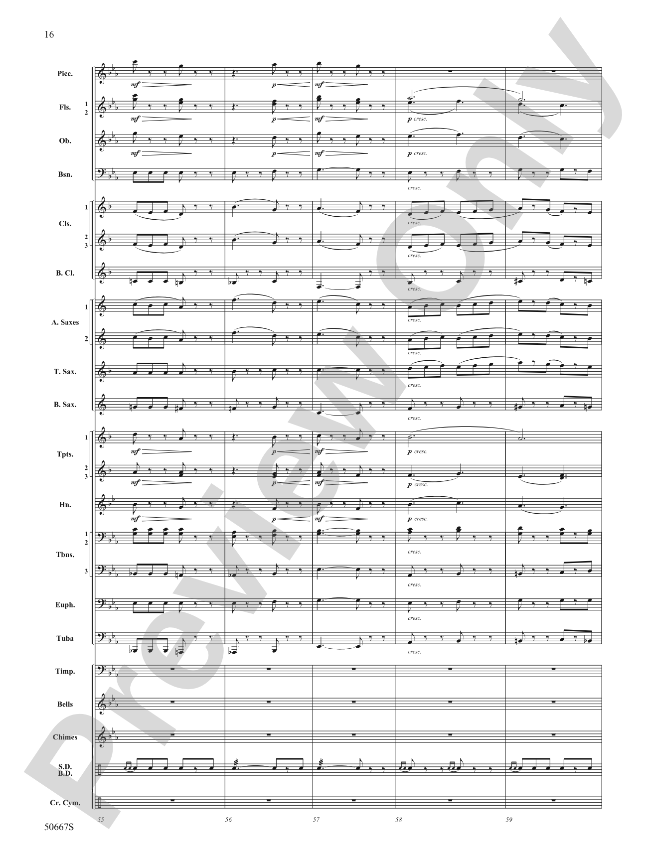 Keystone: Concert Band Conductor Score & Parts