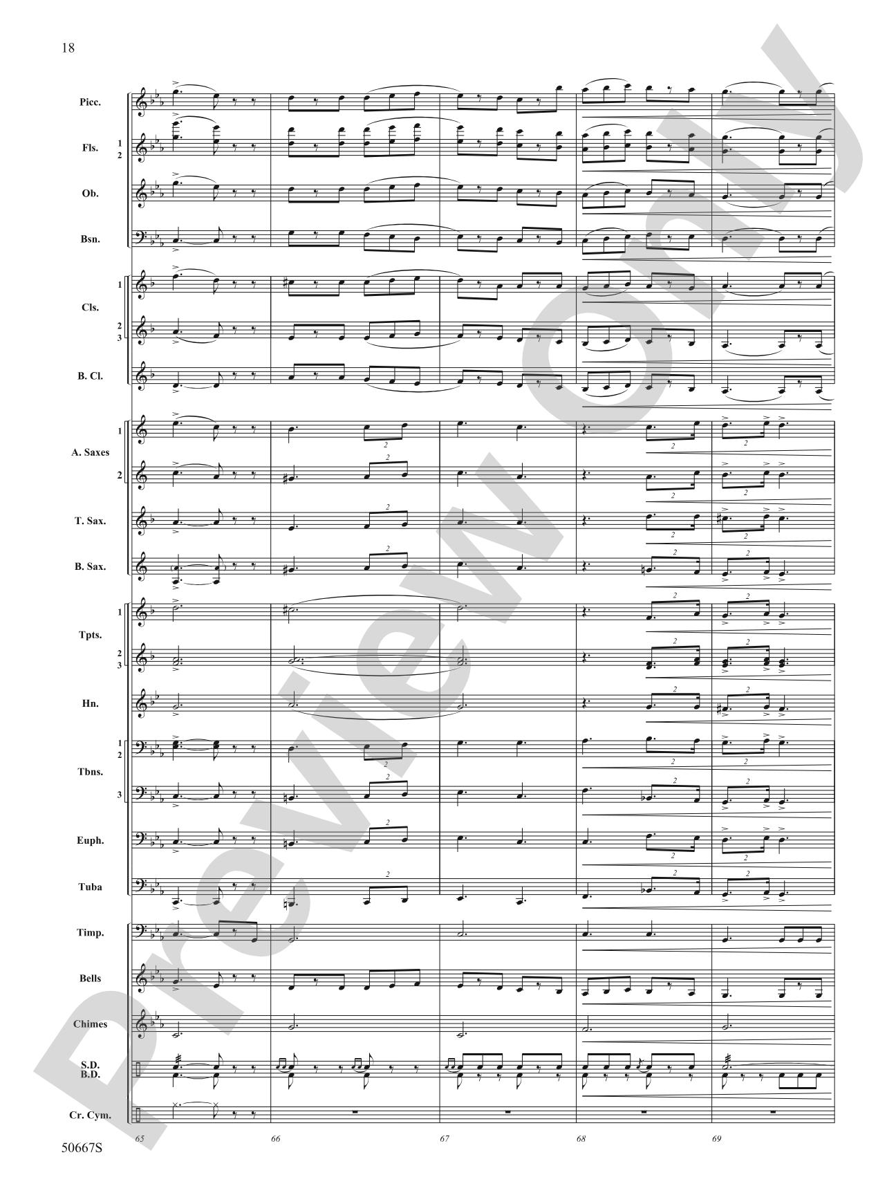 Keystone: Concert Band Conductor Score & Parts
