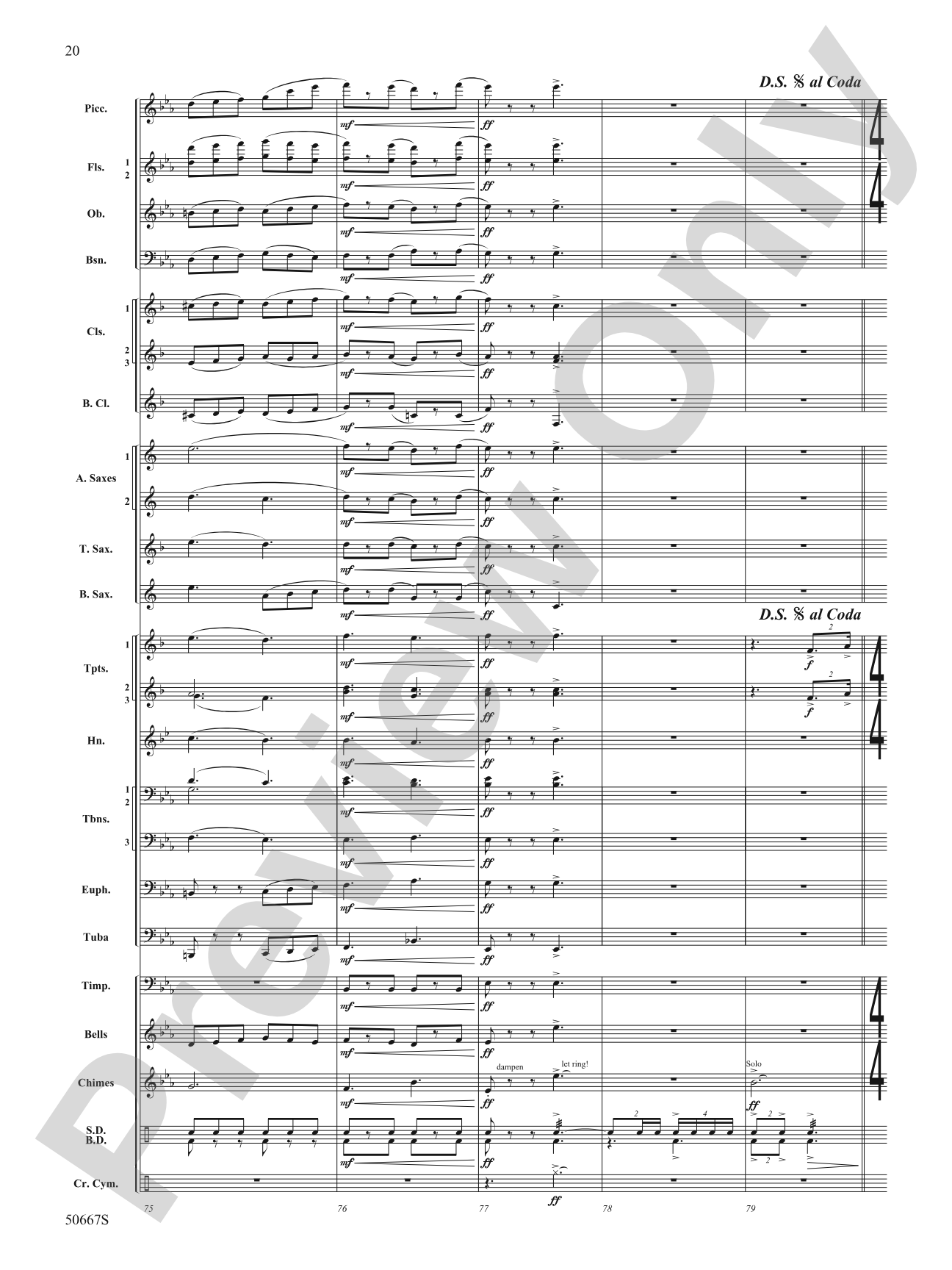 Keystone: Concert Band Conductor Score & Parts