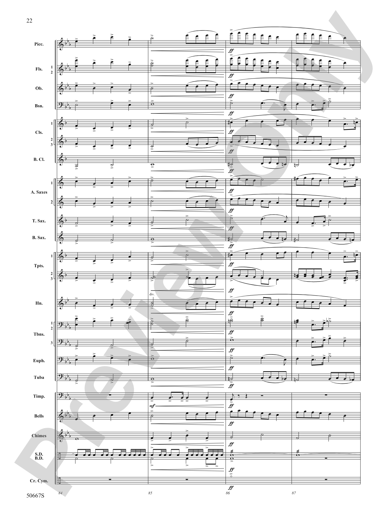 Keystone: Concert Band Conductor Score & Parts