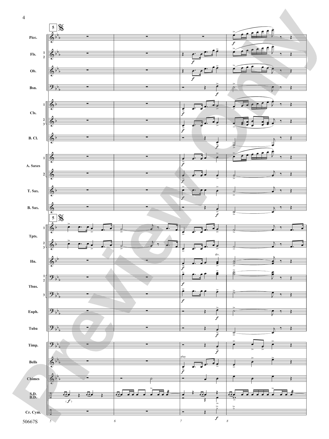 Keystone: Concert Band Conductor Score & Parts