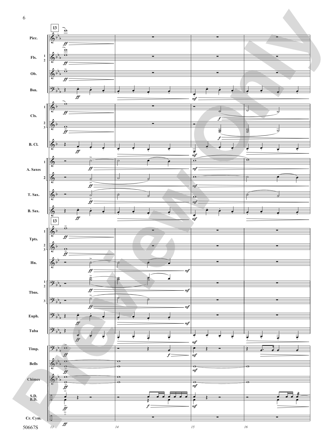 Keystone: Concert Band Conductor Score & Parts